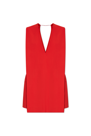 【送料&関税込】Ami Alexandre Mattiussi Sleeveless Dress Red Sleeveless Dress Ami Alexandre Mattiussi - Vitkac AS